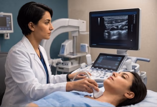 Ultrasound-guided procedure