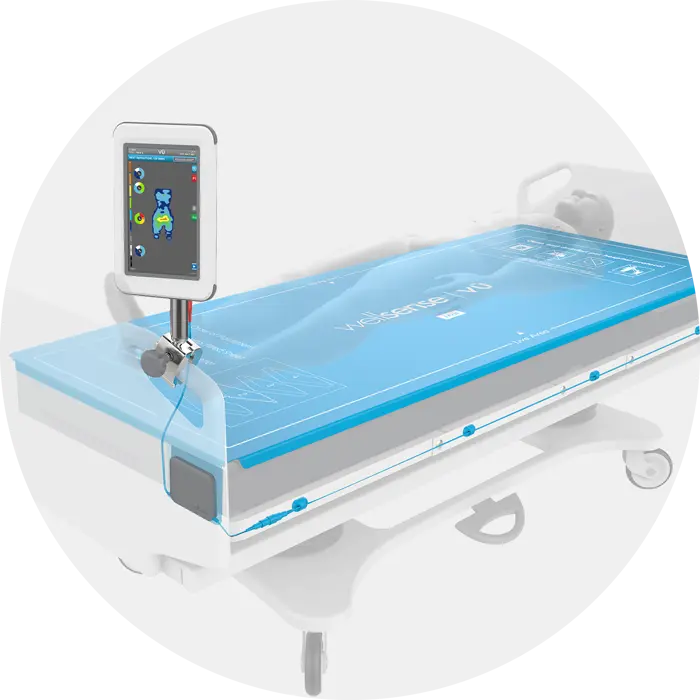 Wellsense Pressure Sensing Mat and Monitor